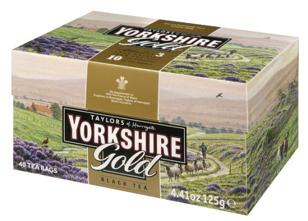 Yorkshire Gold Tea 125g – 40 Aufgussbeutel